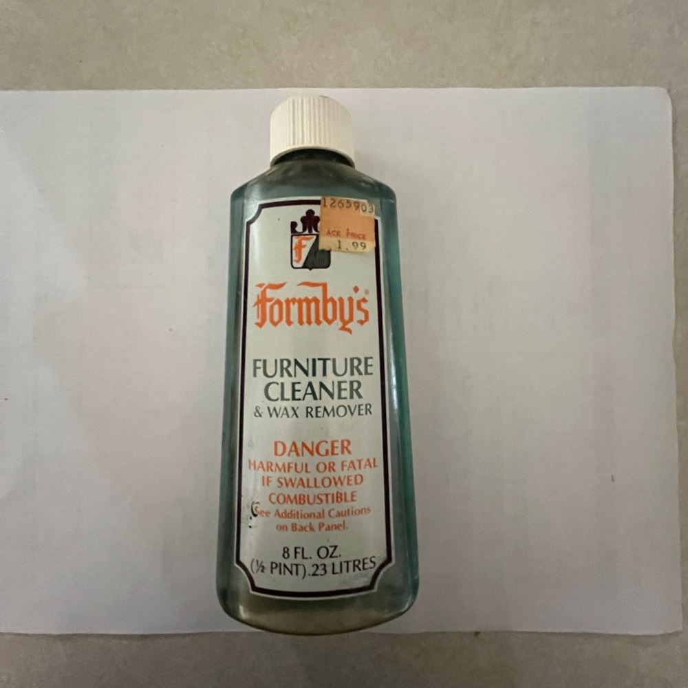 Formby’s Furniture Cleaner and Wax Remover